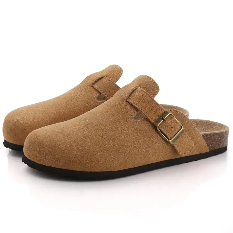 Sandália Clog Marrom