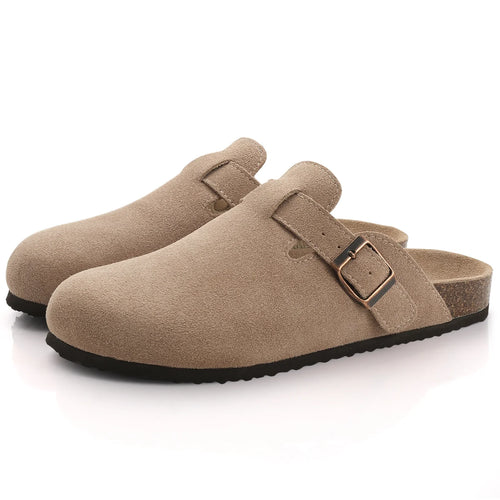 Sandália Clog Bege